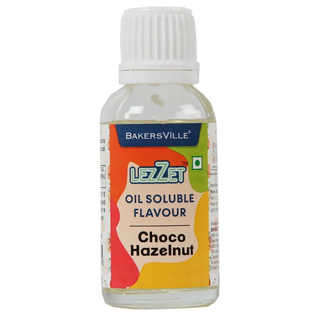 Choco Hazelnut  Lezzet Oil Soluble Flavour 30ml Bakersville