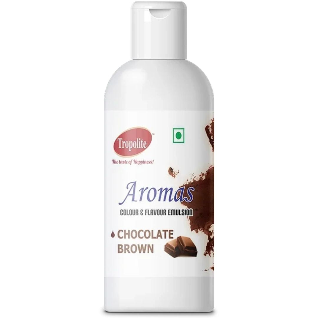 Chocolate Aromas- Colour & Flavour Emulsion 50ml Tropolite