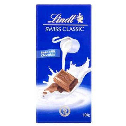 Chocolate Swiss Classic Milk 100g Lindt