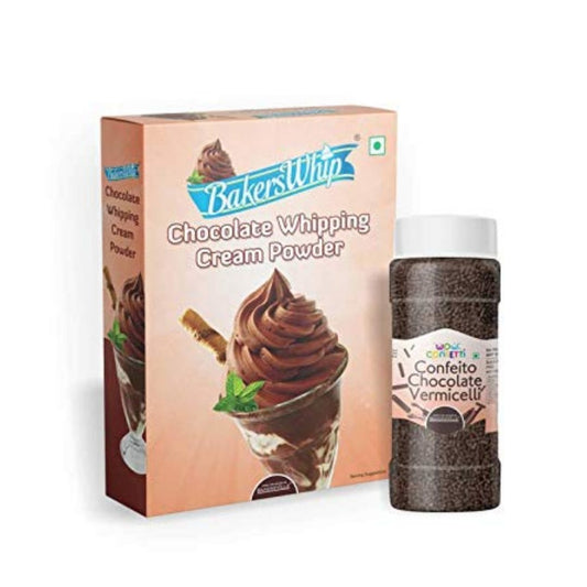 Chocolate Whipping Cream Powder 450g Bakerswhip