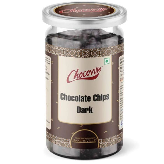 Chocoville Chocolate Chips Dark, 200g Bakersville