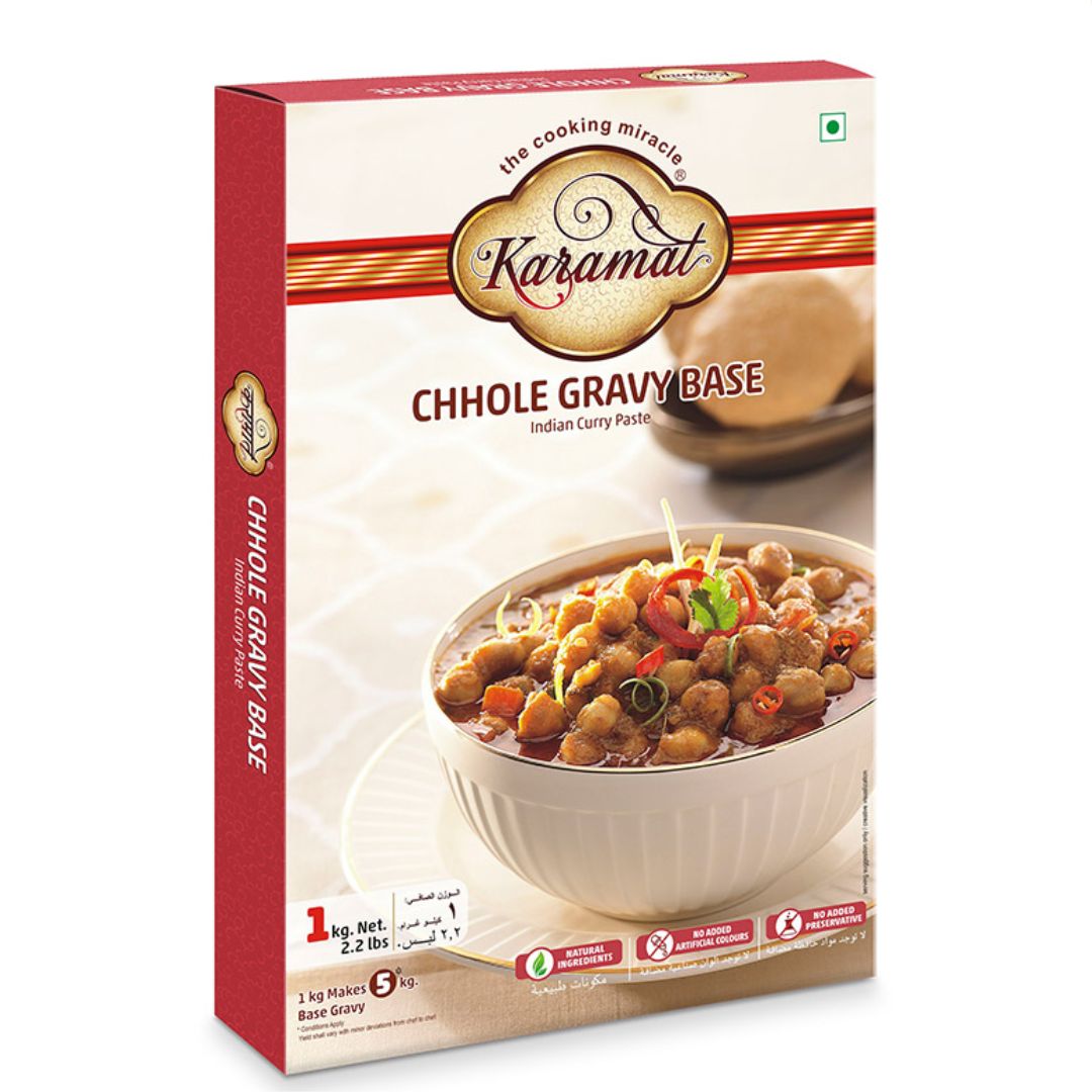 Chole Gravy Base 1kg Karamat