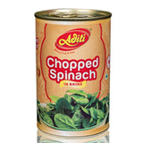 Chopped Spinach in Brine 450gm  Aditi