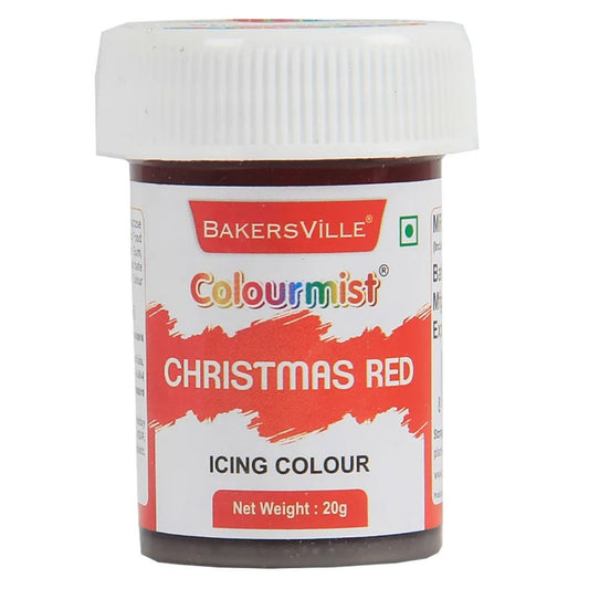 Christmas Red Edible Icing Color 20g Colourmist