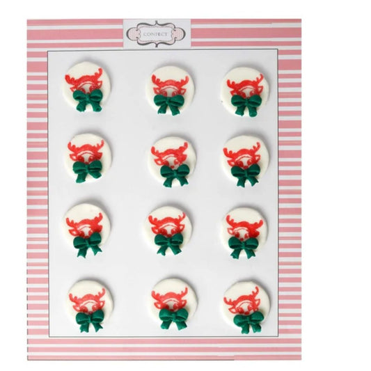 Christmas Reindeer Red & Green CC 29 60 gms Confect