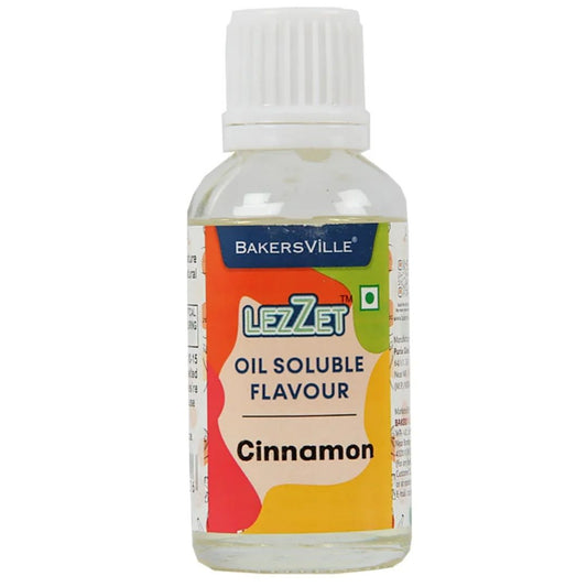 Cinnamon  Lezzet Oil Soluble Flavour 30ml Bakersville