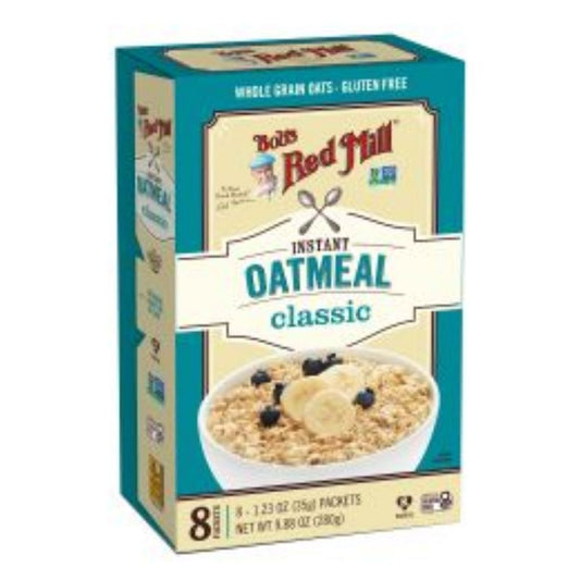 Classic Instant Oatmeal Packets Bobs Red Mill