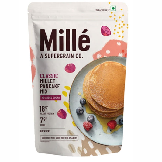 Classic Millet Pancake Mix Mille Supergrain Co