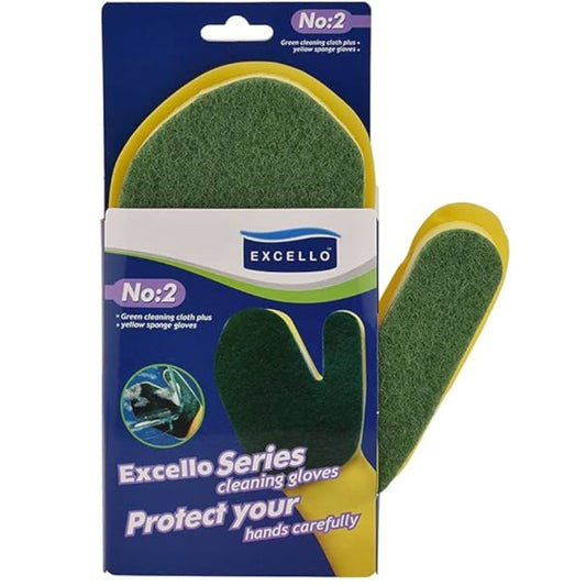 Cleaning Gloves Green (Pack of 1 pc)  Excello