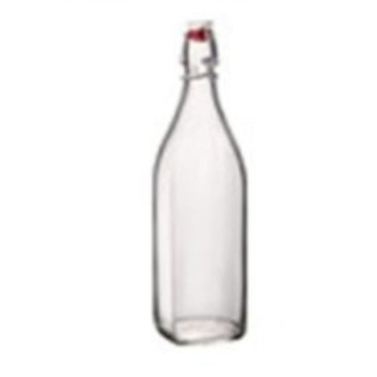 Clip Glass Bottle 1000ML BORMIOLI ROCCO