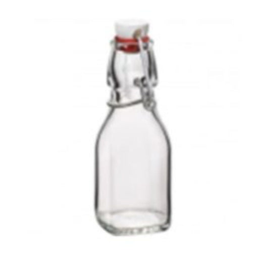 Clip Glass Bottle 125ML BORMIOLI ROCCO