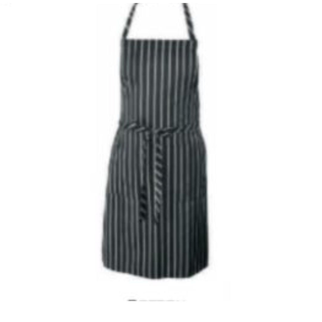 Coat Apron Black Lines