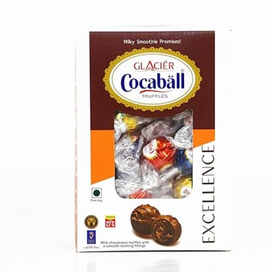 Cocaball Truffles Coca, Milk, Hazelnut & Vanilla Chocolat 275gm Glacier's