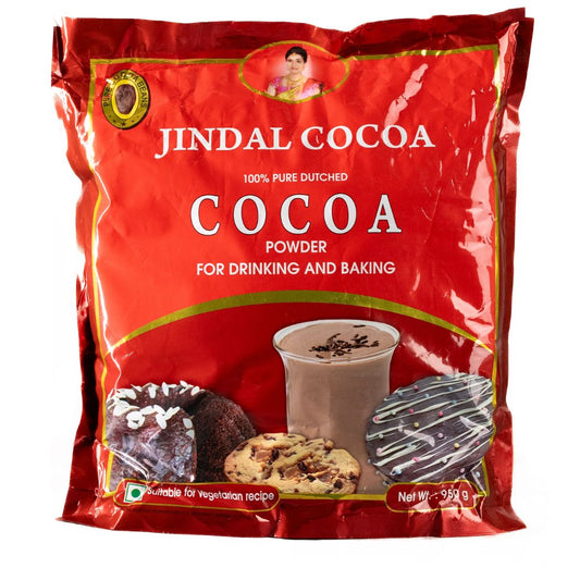 Cocoa Powder 100% Pure Dutched - 950g Jindal Cocoa