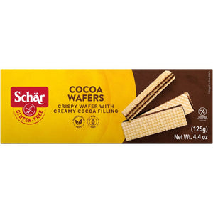 Cocoa Wafers Gluten Free 125g Dr Schar