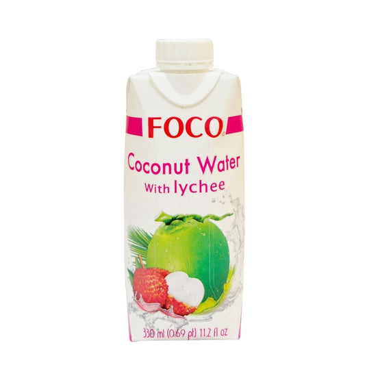 Coconut Water With Lychee 330 Ml Foco