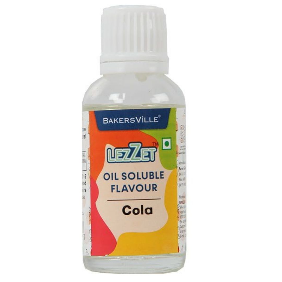 Cola  Lezzet Oil Soluble Flavour 30ml Bakersville