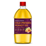 Cold-Pressed Peanut Oil - Extra Virgin, Full Wooden Extraction 1L Bliss Tree