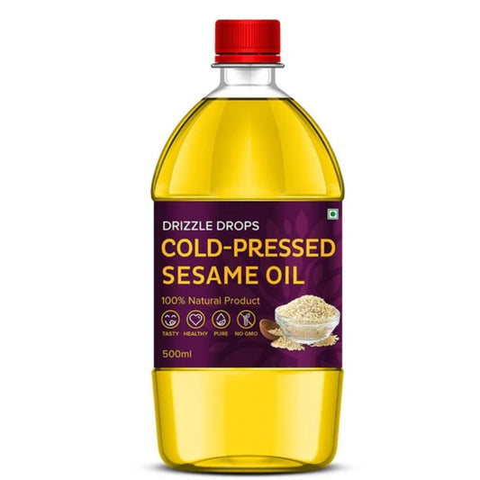 Cold-Pressed Sesame Oil - Extra Virgin & Full Wooden Extraction 1L Bliss Tree