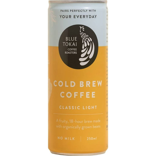 Cold Brew Can Classic Light 250 Ml Blue Tokai