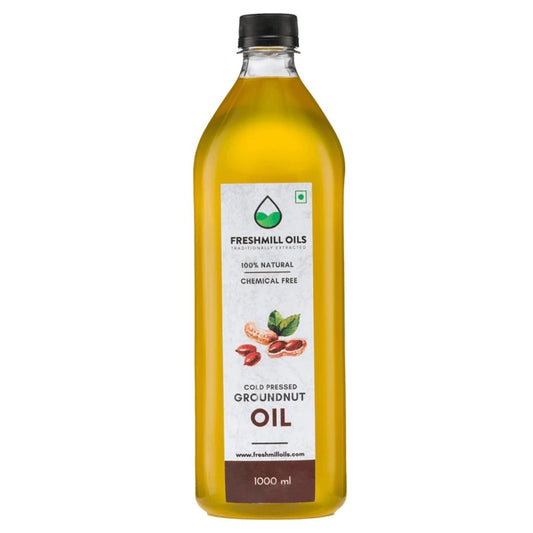 Cold Pressed Groundnut Oil 1ltr Honey & Spice