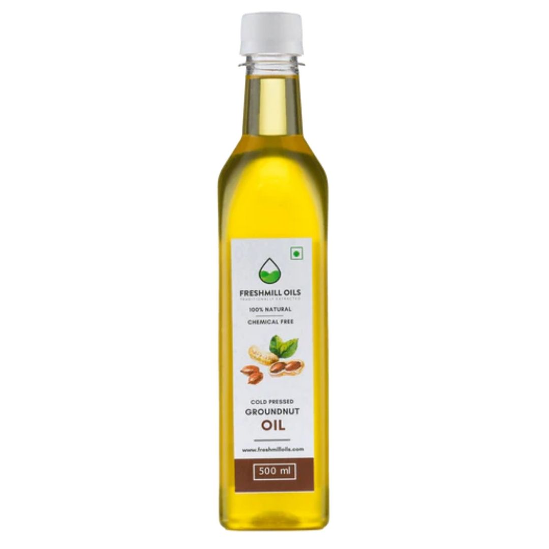 Cold Pressed Groundnut Oil 500ml Honey & Spice