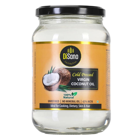 Cold Pressed Virgin Coconut Oil Bottle 500ml Disano