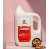 Cold pressed Groundnut Oil _ 5 Litre Amrutva