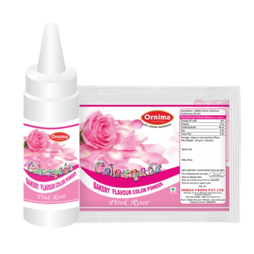 Colormate Spray Color Powder -Pink Rose Ornima