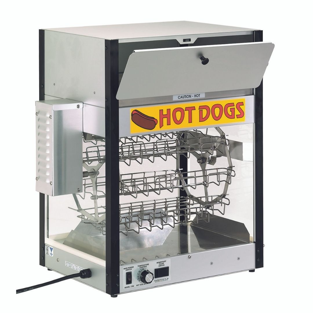 Combination Hot Dog Cooker & Bun Warmer BANACO OVERSEAS