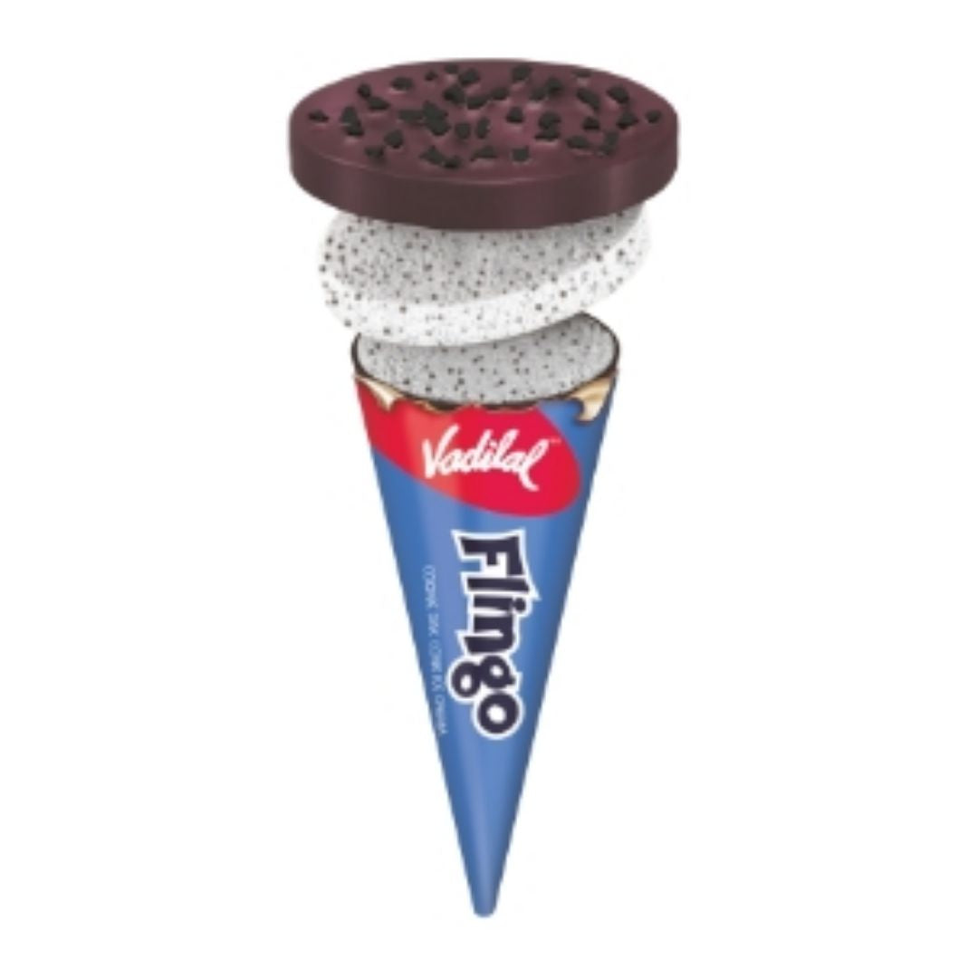 Cookie Disc Flingo Cone 100ml Vadilal