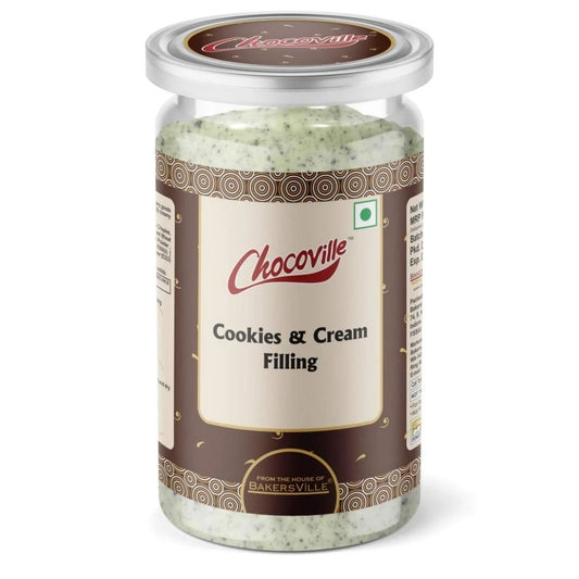 Cookies & Cream Filling, 200g Chocoville