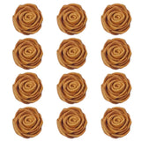 Copper Roses Edible Rose Cake Toppers Confect