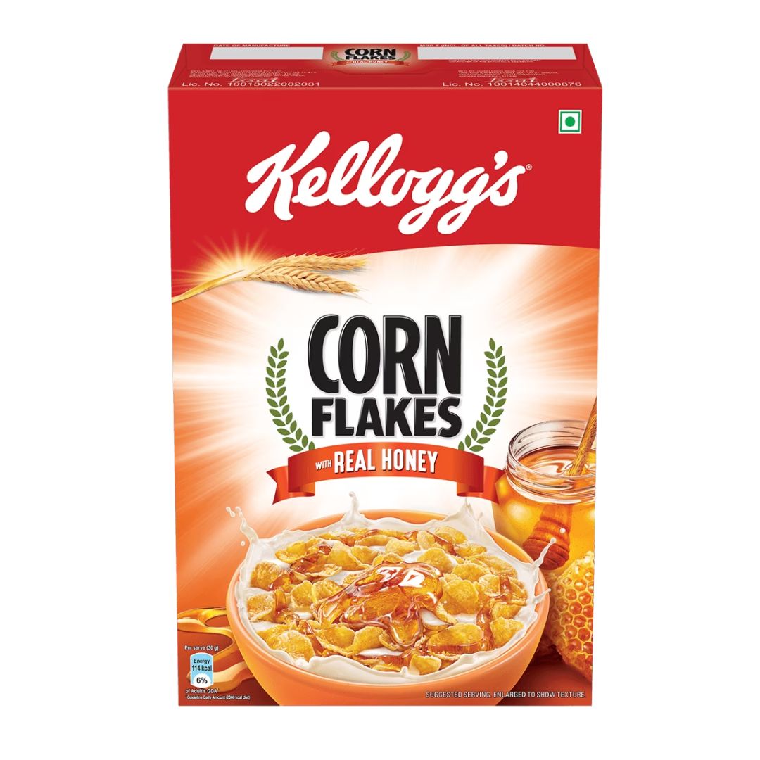 Corn Flakes with Real Honey 630gm Kellogg's