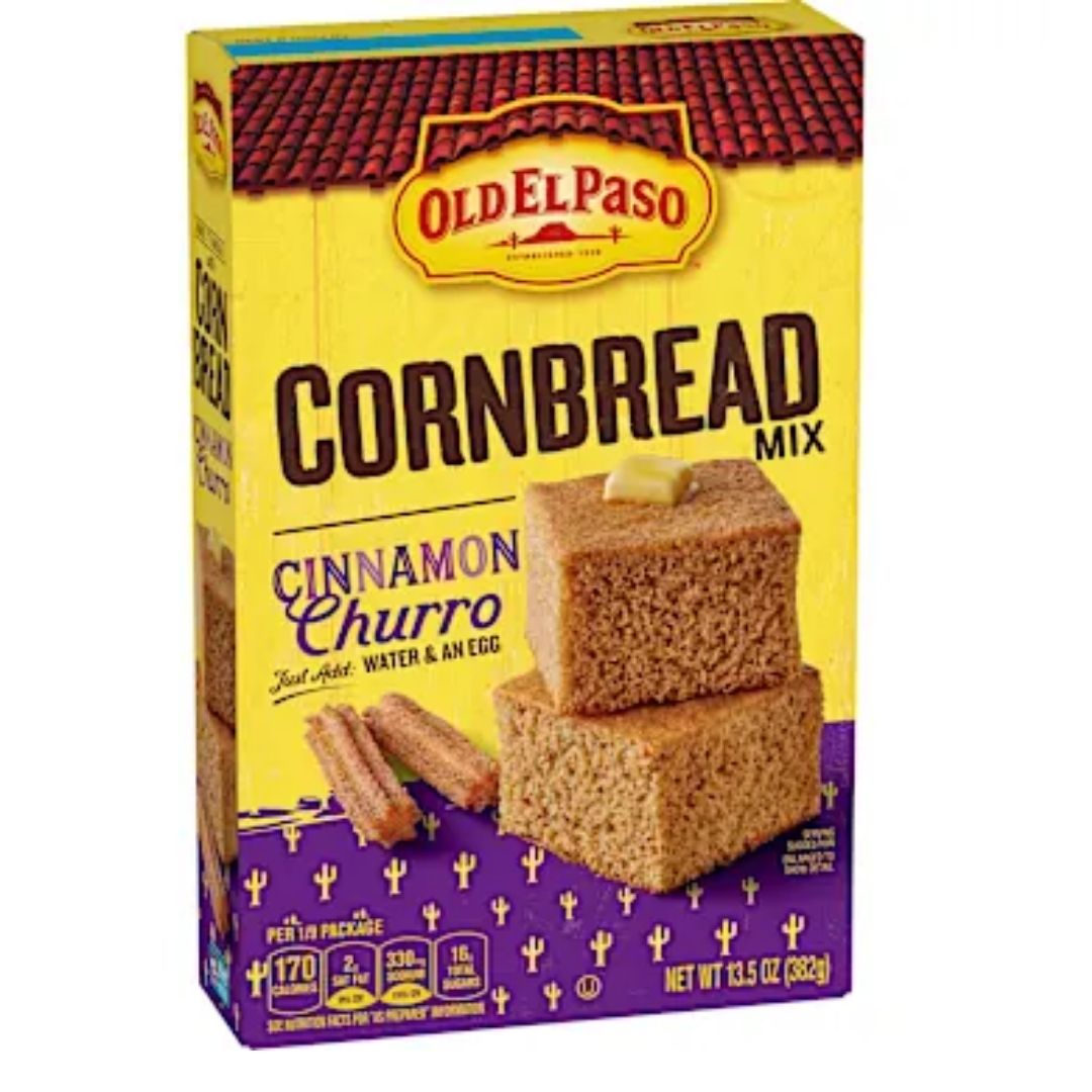 Cornbread Mix, Cinnamon Churro, Baking Mix Old El Paso