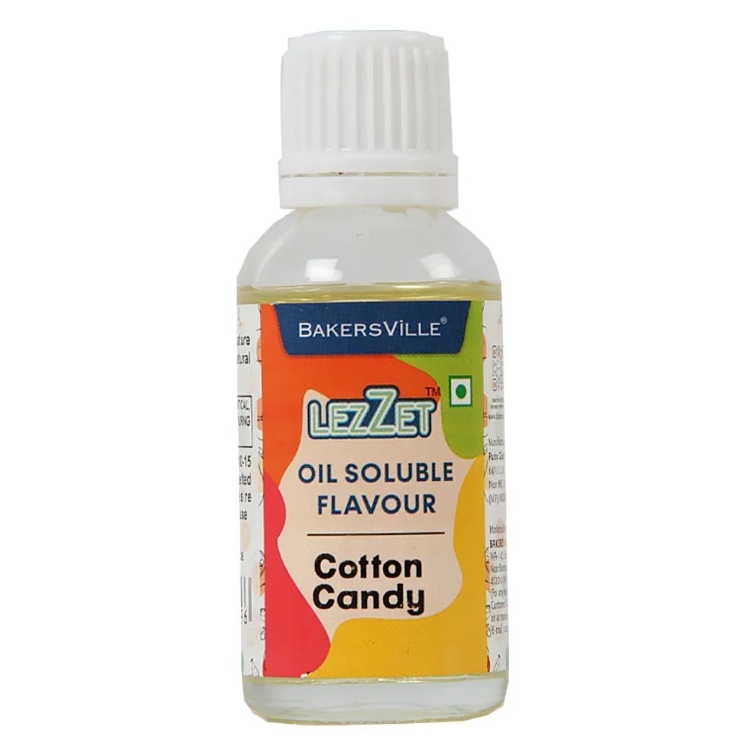 Cotton Candy  Lezzet Oil Soluble Flavour 30ml Bakersville