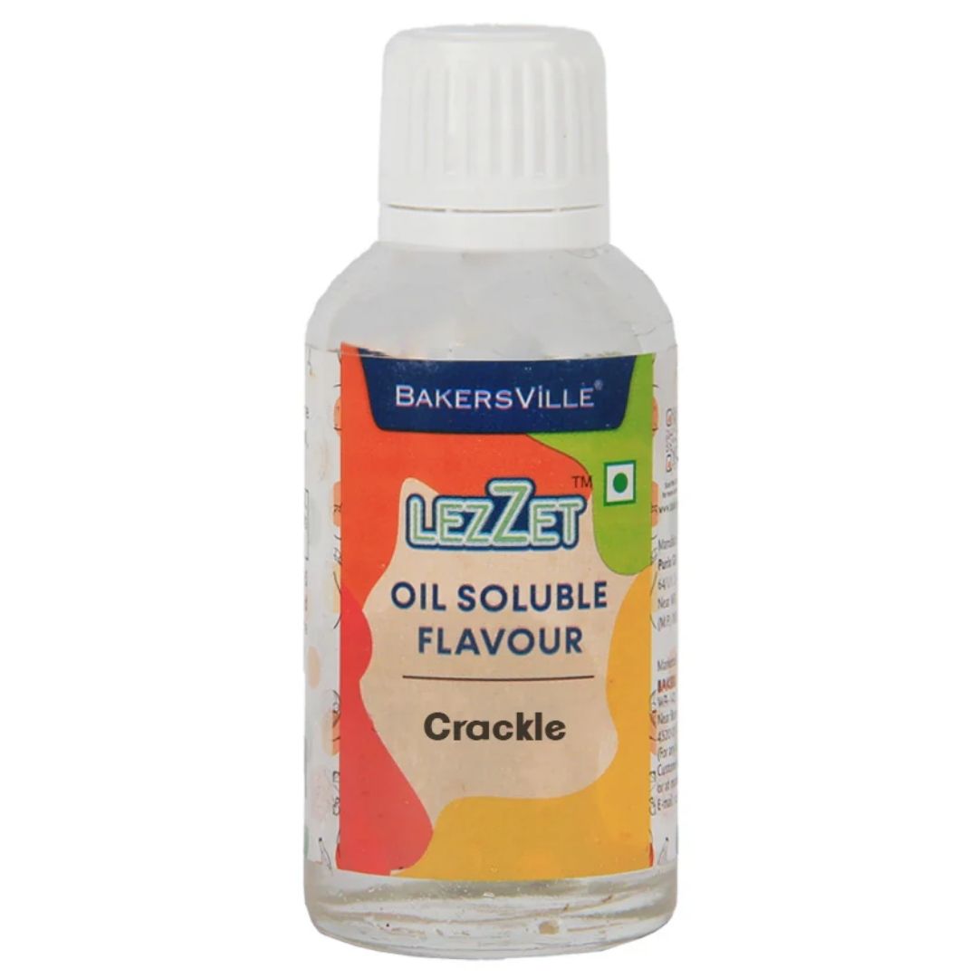 Crackle  Lezzet Oil Soluble Flavour 30ml Bakersville