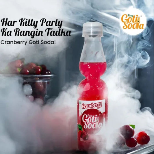 Cranberry Fizzy Goti Soda