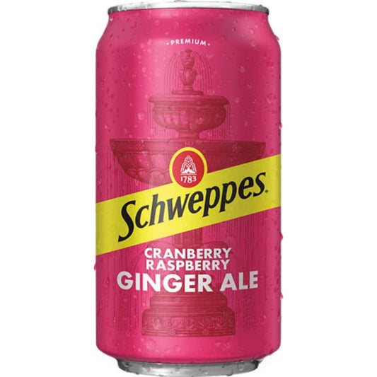 Cranberry Raspberry Ginger Ale Schweppes