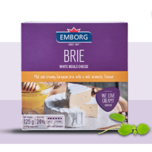 Creamy Brie Cheese 125h Emborg