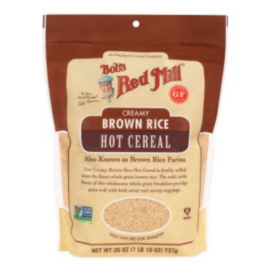 Creamy Brown Rice Hot Cereal Bobs Red Mill