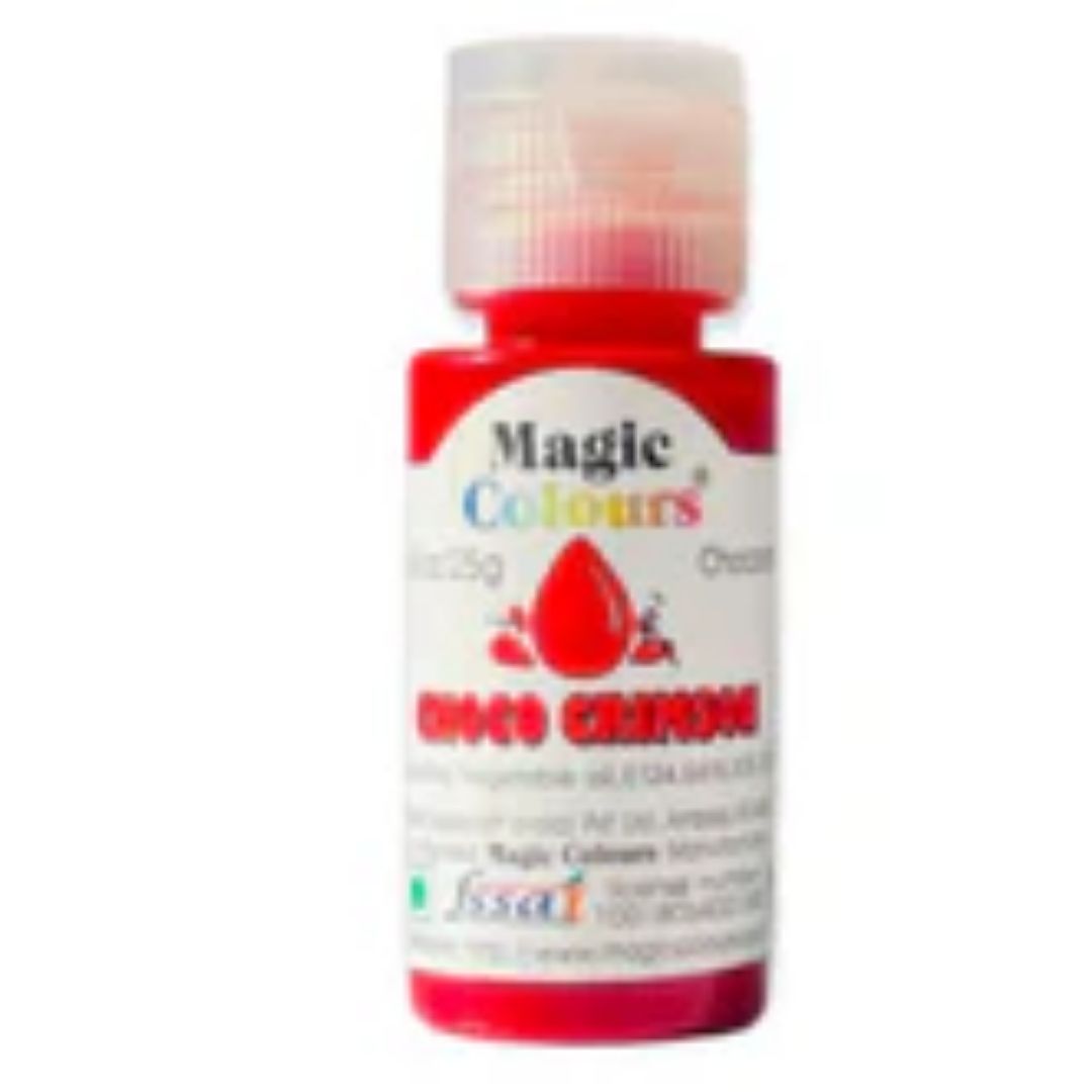 Crimson Choco Mini Gels Candy Food Magic Colours