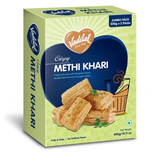 Crispy Methi Khari 400g Vadilal