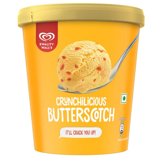 Crunchilicious Butterscotch 700ml Kwality Walls