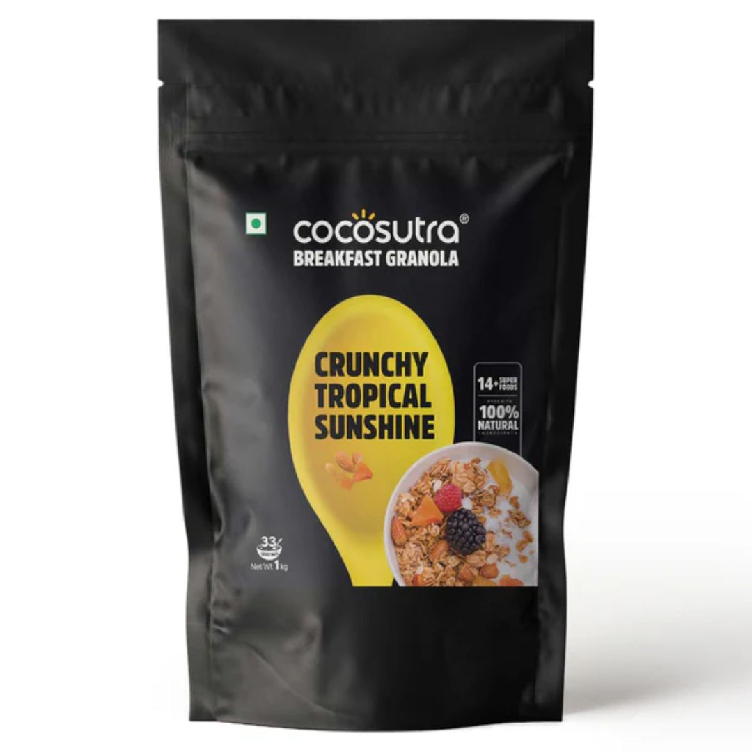 Crunchy Tropical Sunshine Breakfast Granola 1kg