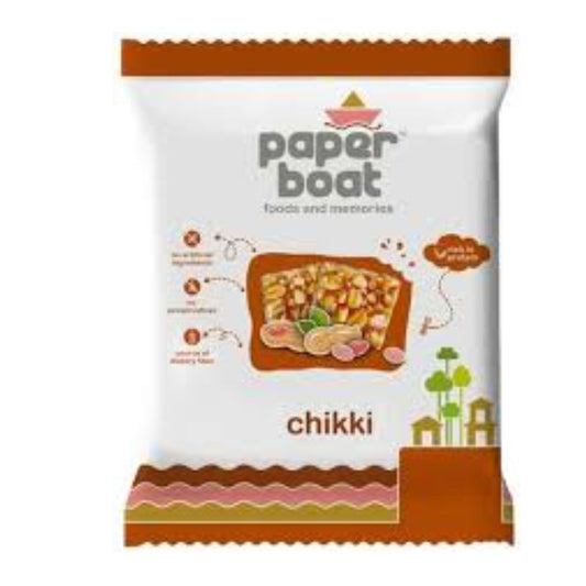 Crushed Peanut Chikki Mithai 100g Paper Boat