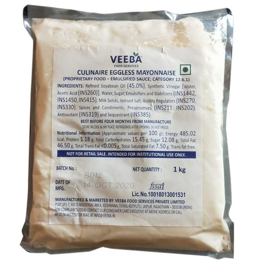 Culinaire Eggless Mayonnaise 1 Kg Veeba