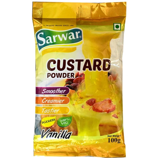 Custard Powder Vanilla (Pouch)  100 gm Sarwar