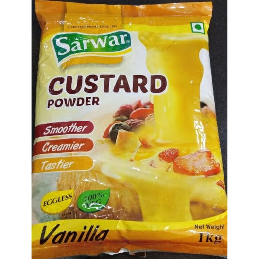 Custard Powder Vanilla (Pouch)  1 kg Sarwar