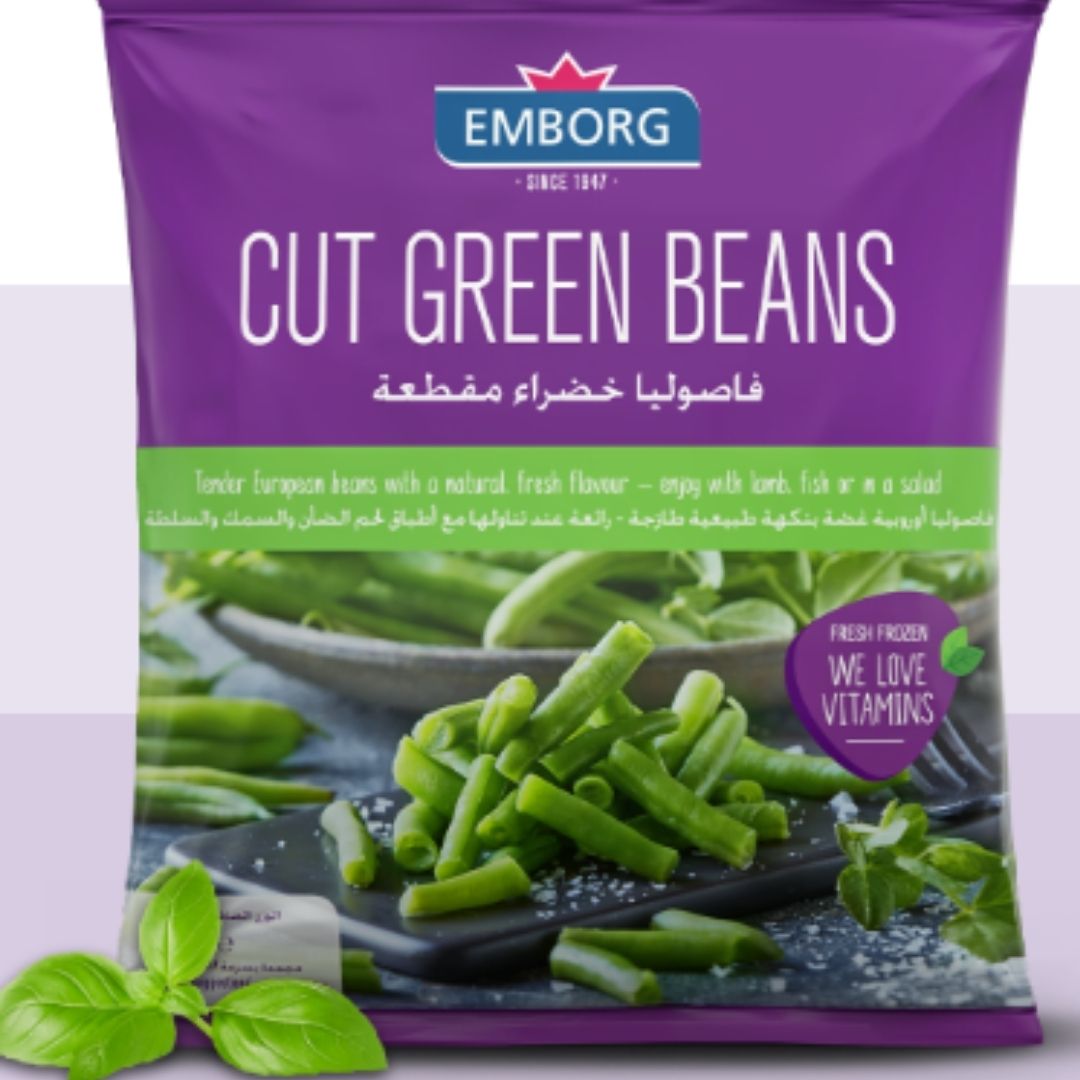 Cut Green Beans 900g  Emborg